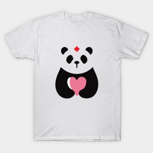 Lovely Panda Nurse T-Shirt